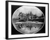 Reflection in Garden Pond of Biltmore House-null-Framed Photographic Print