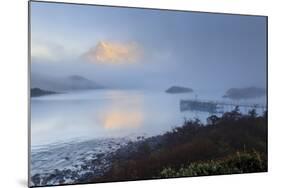 Reflection in the Clearing Fog-Eleanor-Mounted Photographic Print