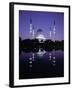 Reflection in Tranquil Water of the Sultan Salahuddin Abdul Aziz Shah Mosque-Gavin Hellier-Framed Photographic Print