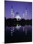 Reflection in Tranquil Water of the Sultan Salahuddin Abdul Aziz Shah Mosque-Gavin Hellier-Mounted Photographic Print