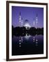 Reflection in Tranquil Water of the Sultan Salahuddin Abdul Aziz Shah Mosque-Gavin Hellier-Framed Photographic Print