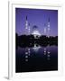 Reflection in Tranquil Water of the Sultan Salahuddin Abdul Aziz Shah Mosque-Gavin Hellier-Framed Photographic Print