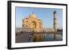 Reflection in Water. Taj Mahal at Sunset. Agra. India-Tom Norring-Framed Photographic Print