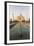 Reflection in Water. Taj Mahal at Sunset. Agra. India-Tom Norring-Framed Photographic Print