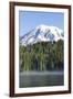 Reflection Lake. Mt. Rainier National Park, WA-Justin Bailie-Framed Photographic Print