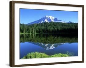 Reflection Lake, Mt. Rainier National Park, Washington, USA-Rob Tilley-Framed Photographic Print