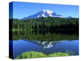 Reflection Lake, Mt. Rainier National Park, Washington, USA-Rob Tilley-Stretched Canvas