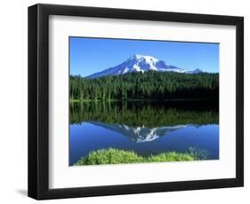 Reflection Lake, Mt. Rainier National Park, Washington, USA-Rob Tilley-Framed Photographic Print