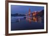 Reflection Marshall Beach-Bruce Getty-Framed Photographic Print