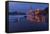 Reflection Marshall Beach-Bruce Getty-Framed Stretched Canvas