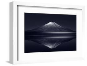 Reflection Mt. Fuji-Takashi Suzuki-Framed Photographic Print