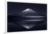 Reflection Mt. Fuji-Takashi Suzuki-Framed Photographic Print