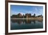 Reflection of a Castle on the River-null-Framed Photographic Print