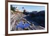 Reflection of a Lighthouse Pemaquid Point Maine-George Oze-Framed Photographic Print