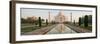 Reflection of a Mausoleum in Water, Taj Mahal, Agra, Uttar Pradesh, India-null-Framed Premium Photographic Print