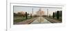 Reflection of a Mausoleum in Water, Taj Mahal, Agra, Uttar Pradesh, India-null-Framed Photographic Print