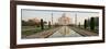 Reflection of a Mausoleum in Water, Taj Mahal, Agra, Uttar Pradesh, India-null-Framed Photographic Print