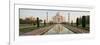 Reflection of a Mausoleum in Water, Taj Mahal, Agra, Uttar Pradesh, India-null-Framed Photographic Print