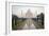 Reflection of a Mausoleum in Water, Taj Mahal, Agra, Uttar Pradesh, India-null-Framed Photographic Print