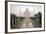 Reflection of a Mausoleum in Water, Taj Mahal, Agra, Uttar Pradesh, India-null-Framed Photographic Print