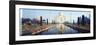 Reflection of a Mausoleum in Water, Taj Mahal, Agra, Uttar Pradesh, India-null-Framed Photographic Print