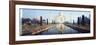 Reflection of a Mausoleum in Water, Taj Mahal, Agra, Uttar Pradesh, India-null-Framed Photographic Print