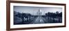 Reflection of a Mausoleum on Water, Taj Mahal, Agra, Uttar Pradesh, India-null-Framed Photographic Print