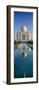 Reflection of a Mausoleum on Water, Taj Mahal, Agra, Uttar Pradesh, India-null-Framed Photographic Print