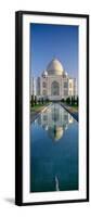 Reflection of a Mausoleum on Water, Taj Mahal, Agra, Uttar Pradesh, India-null-Framed Photographic Print