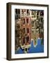 Reflection of Amsterdam Houses in Canal, Amsterdam, the Netherlands (Holland), Europe-Richard Nebesky-Framed Photographic Print