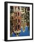 Reflection of Amsterdam Houses in Canal, Amsterdam, the Netherlands (Holland), Europe-Richard Nebesky-Framed Photographic Print