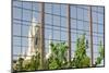 Reflection of Assembly Hall, Temple Square, Salt Lake City, Utah-Michael DeFreitas-Mounted Photographic Print