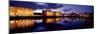 Reflection of Buildings in Water, Albert Dock, Liverpool, Merseyside, England-null-Mounted Photographic Print
