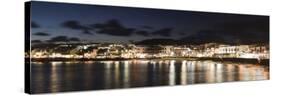 Reflection of Buildings in Water, Playa Blanca, Lanzarote, Canary Islands, Spain-null-Stretched Canvas