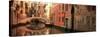 Reflection of Buildings in Water, Venice, Italy-null-Stretched Canvas