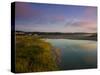 Reflection of Clouds in a Creek, Good Harbor Beach, Gloucester, Cape Ann, Massachusetts, USA-null-Stretched Canvas