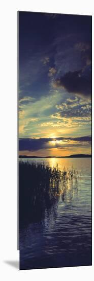 Reflection of Clouds in a Lake, Lake Saimaa, Joutseno, Finland-null-Mounted Photographic Print