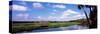 Reflection of Clouds in a River, Myakka River, Myakka River State Park, Sarasota County, Florida-null-Stretched Canvas