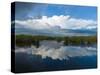 Reflection of Clouds on Water, Everglades National Park, Florida, USA-null-Stretched Canvas