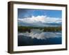 Reflection of Clouds on Water, Everglades National Park, Florida, USA-null-Framed Premium Photographic Print