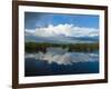 Reflection of Clouds on Water, Everglades National Park, Florida, USA-null-Framed Photographic Print