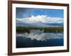 Reflection of Clouds on Water, Everglades National Park, Florida, USA-null-Framed Photographic Print