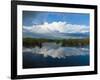 Reflection of Clouds on Water, Everglades National Park, Florida, USA-null-Framed Photographic Print