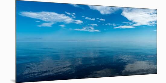 Reflection of Clouds on Water, Lake Superior, Minnesota, USA-null-Mounted Photographic Print