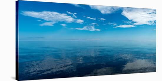 Reflection of Clouds on Water, Lake Superior, Minnesota, USA-null-Stretched Canvas