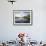 Reflection of Gathering Rain Clouds Above Kwando River During Rainy Season, Namibia, Africa-Paul Souders-Framed Photographic Print displayed on a wall