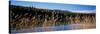 Reflection of Hills on Water, Rainy Lake, Montana, USA-null-Stretched Canvas