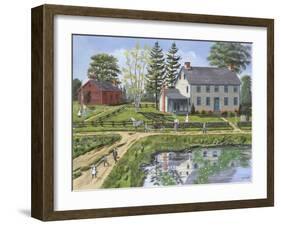 Reflection of Home-Bob Fair-Framed Giclee Print