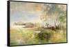 Reflection of June-J Austin Jennings-Framed Stretched Canvas