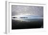 Reflection of Low Clouds in Calm Sea at Edgeoya Island-Paul Souders-Framed Photographic Print